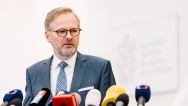 Tisková konference k vývoji inflace, 13. července 2023.