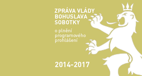 Zpráva vlády Bohuslava Sobotky k plnění programového prohlášení 2014–2017