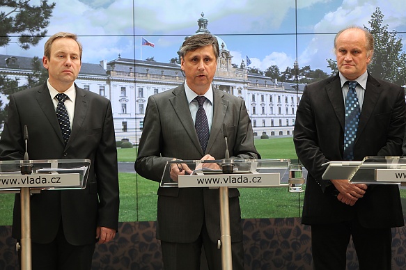 Tisková konference po zasedání vlády