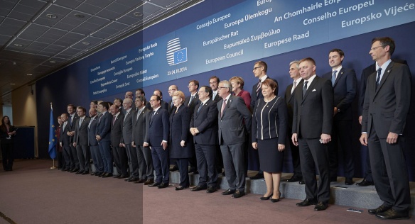 On Thursday 23 October 2014, Prime Minister Bohuslav Sobotka attended the European Council meeting in Brussels. Source: European Council.