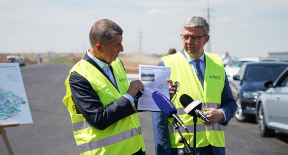 Premiér Andrej Babiš navštívil 24. července 2020 Středočeský kraj.