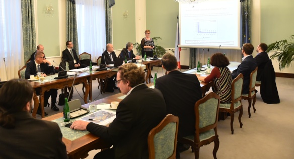 Premiér Andrej Babiš seznámil pražského primátora Zdeňka Hřiba s projektem vládního komplexu v Letňanech, 30. ledna 2019.