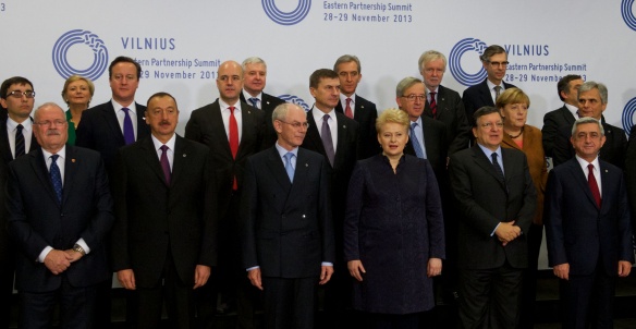 On 29th November 2013 Prime Minister Jiří Rusnok took part in Vilnius in the EU's Eastern Partnership summit. Photo : Council of Europe 