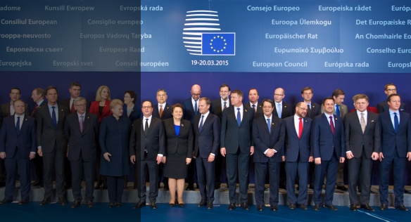 Joint photo of leaders of the EU28, 20 March 2015. Source: European Council.
