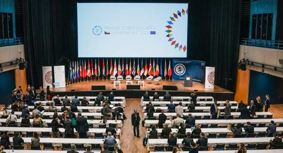 V Praze probíhá ministerská konference o kybernetické a digitální bezpečnosti, 4. listopadu 2022.