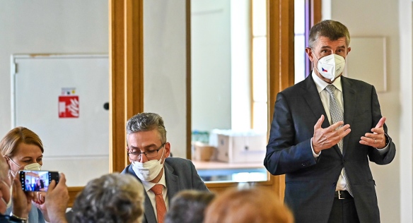 Premiér Babiš si prohlédl revitalizační projekty Olomouckého kraje 