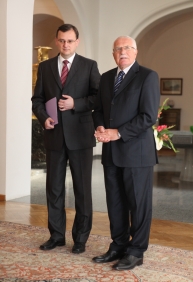 Petr Nečas a Václav Klaus