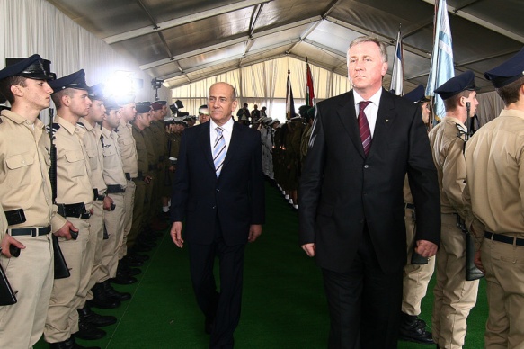 Návštěva premiéra Topolánka v Izraeli v roce 2008