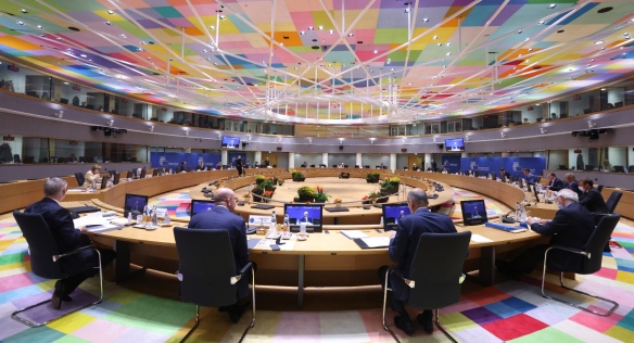 Evropská rada jednala o nárůstu cen energií, migraci i koronaviru, 22. října 2021. Zdroj: Evropská rada.
