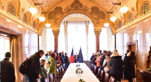Den otevřených dveří v Kramářově vile, 17. listopadu 2018.