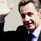 Francouzský prezident N. Sarkozy mává