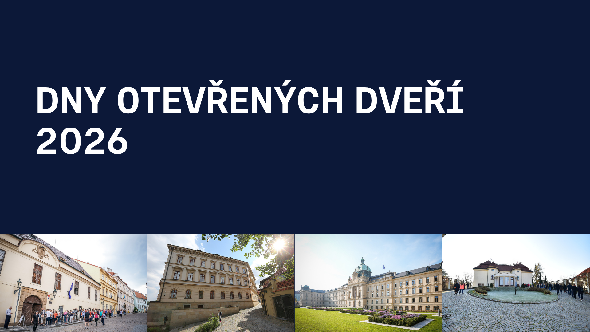 Dny otevřených dveří objektů Úřadu vlády v roce 2026