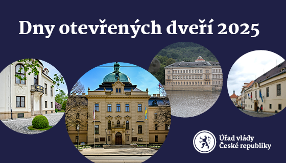 Dny otevřených dveří objektů Úřadu vlády v roce 2025