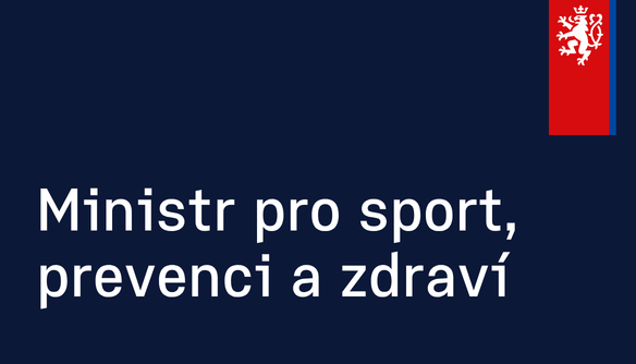 Boris Šťastný - ministr pro sport, prevenci a zdraví