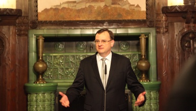 Prime Minister Petr Nečas