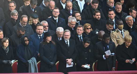 Prime Minister Petr Fiala attended the funeral of Pope Emeritus Benedict XVI in the Vatican, 5 January 2023.