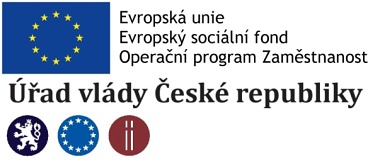 Loga k projektu Systémová podpora rozvoje adiktologických služeb v rámci integrované protidrogové politiky