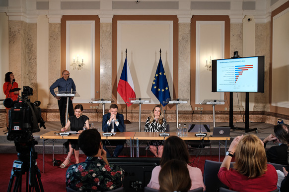 Tisková konference k výsledkům šetření o dobrovolnické činnosti v České republice
