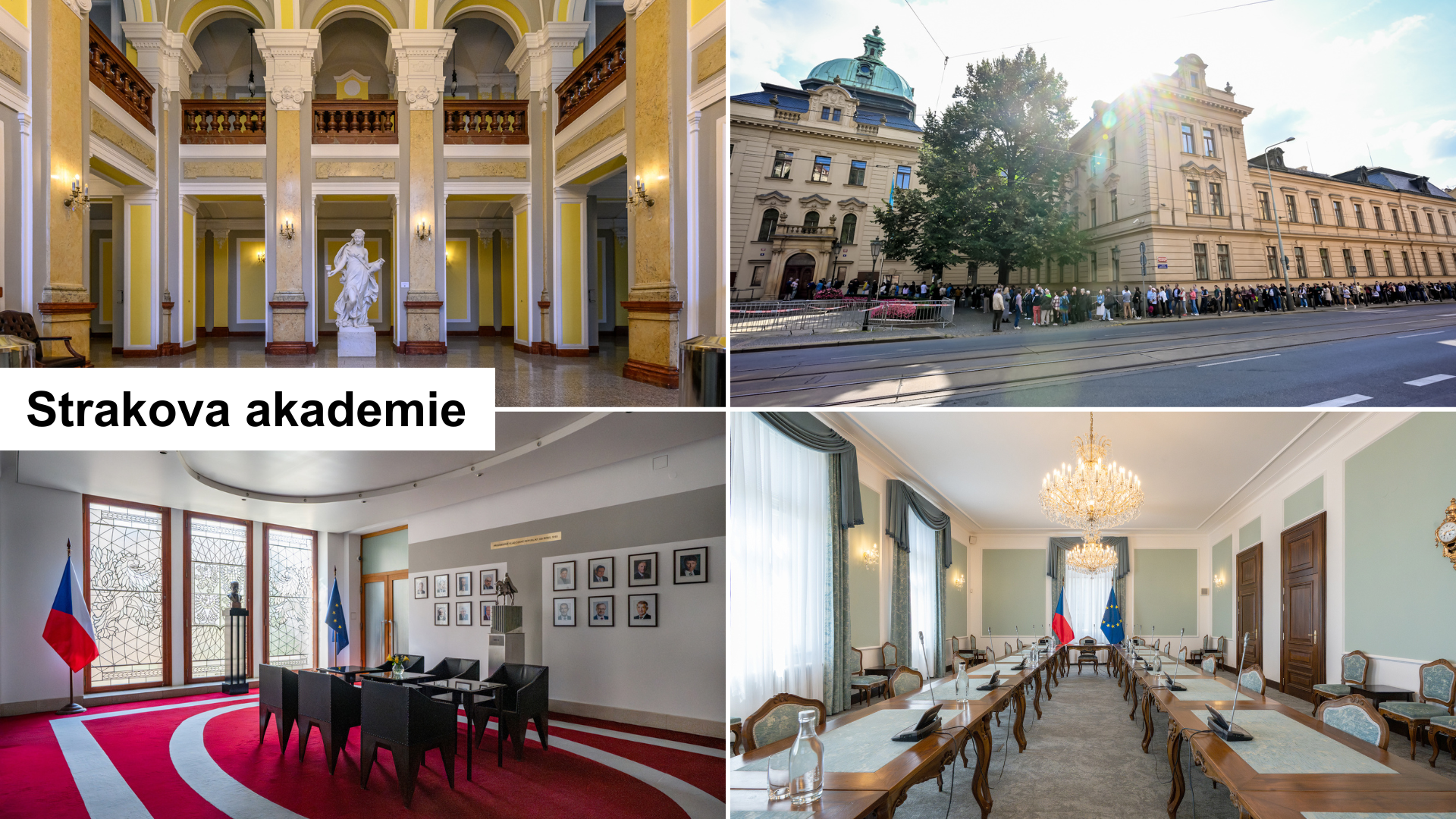 28. října se naposledy v letošním roce otevře Strakova akademie. Návštěvníky čeká i překvapení v zahradě