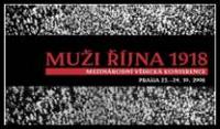 Logo mezinárodní vědecké konference Muži října 1918 