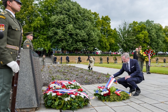 Projev premiéra Fialy na pietní vzpomínce Terezínská tryzna