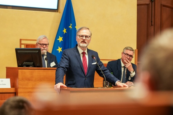 Projev premiéra Fialy na veřejném senátním slyšení „Přesun velvyslanectví ČR do Jeruzaléma“