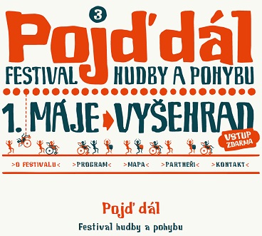 Bezbariérový festival Pojď dál 2015 - plakát