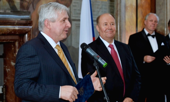 Projev předsedy vlády Jiřího Rusnoka u příležitosti setkání na počest 22. výročí nezávislosti Ukrajiny v Trojském zámku 4. září 2013.