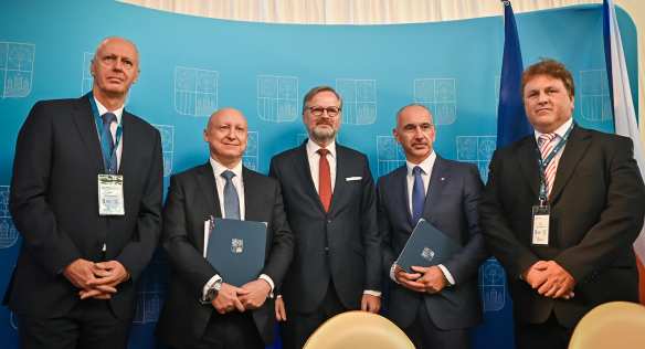 Projev premiéra Fialy na konferenci Fórum partnerských regionů Jihočeského kraje, 21. září 2022.