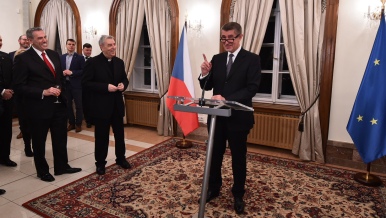 New Year meeting of the Prime Minister with the diplomatic corps took place, 23 January 2018.