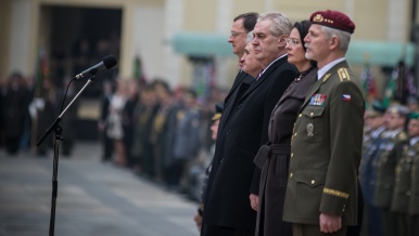 Inaugurace prezidenta Miloše Zemana 8. března 2013, zdroj: Archiv KPR