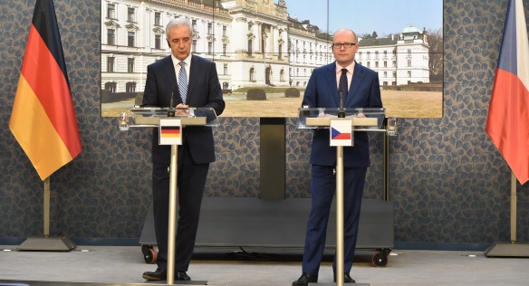 Press conference following Prime Minister Sobotka’s meeting with President of the Bundesrat Tillich, 24 February 2016.