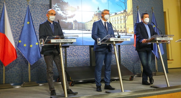 Press conference after the government meeting, 28 January 2021.