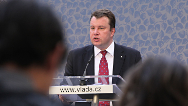 TK k zavádění strategie konkurenceschopnosti, ministr průmyslu a obchodu Martin Kocourek, 20. října 2011