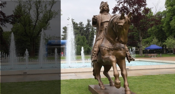 Oslavy k 550. výročí Mírové mise Jiřího z Poděbrad a 10. let ČR v EU v Poděbradech 17. května 2014.