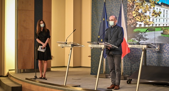 Press conference after the government meeting, 10 December 2020.