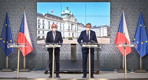 Press conference after the government meeting, 23 December 2020.