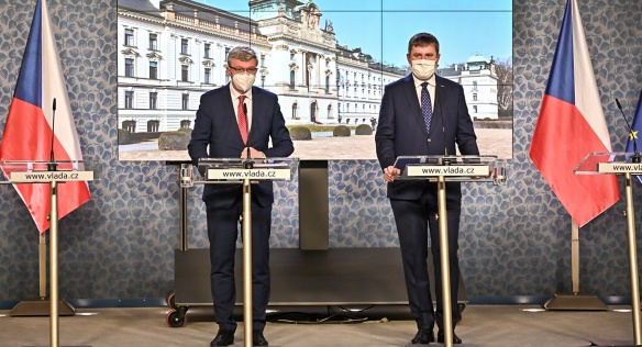 Press conference after the government meeting, 4 January 2021.