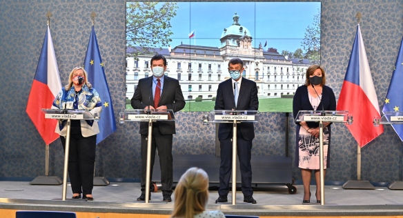 At the meeting, the government also addressed the topic of coronavirus again, 8 June 2020.