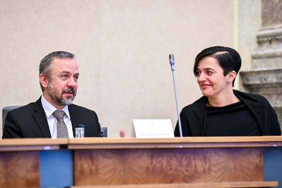 Ve Strakově akademii zasedla pod vedením ministra Marka Ženíška Rada pro výzkum, vývoj a inovace, 31. ledna 2025.