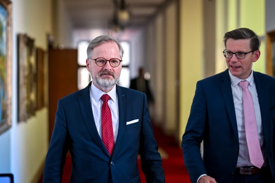 Premiér Fiala předsedal zasedání Vládního výboru pro strategické investice, 4. února 2025.