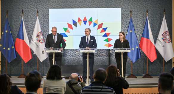 Press conference on the end of the Czech EU presidency, 3 January 2023.