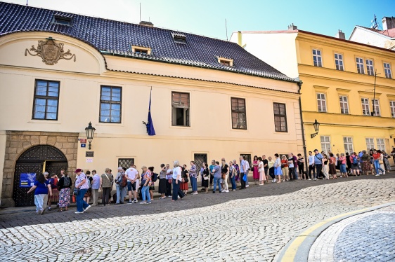 Slavíčkův ateliér se po letech otevřel veřejnosti. Stal se hlavním lákadlem Hrzánského paláce, otevřeného při festivalu Open House Praha