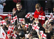 prezident Saakashivili-s-chotí