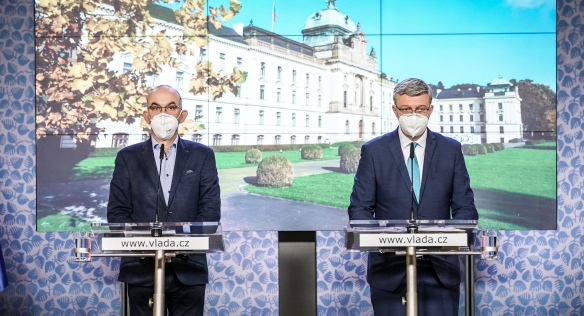 Press conference after the government meeting, 16 November 2020. 
