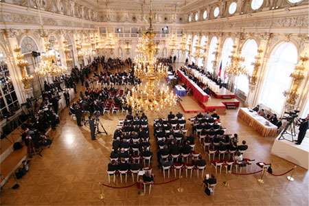 Španělský_sál_volba_prezidenta_8.2.2008