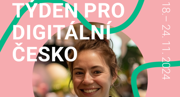 Týden pro Digitální Česko startuje v druhé polovině listopadu, 4. listopadu 2024.
