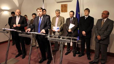 Tiská konference NERV: Rámec strategie konkurenceschopnosti, 28. března 2011